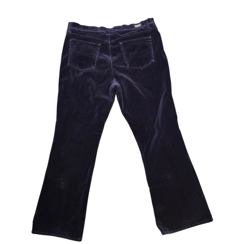 Gloria Vanderbilt Women's Classic Black Wide Leg Jeans Size 16 Plus - Picture 3 of 6